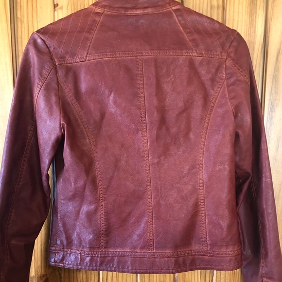 Faux Leather Jacket - Picture 2 of 4